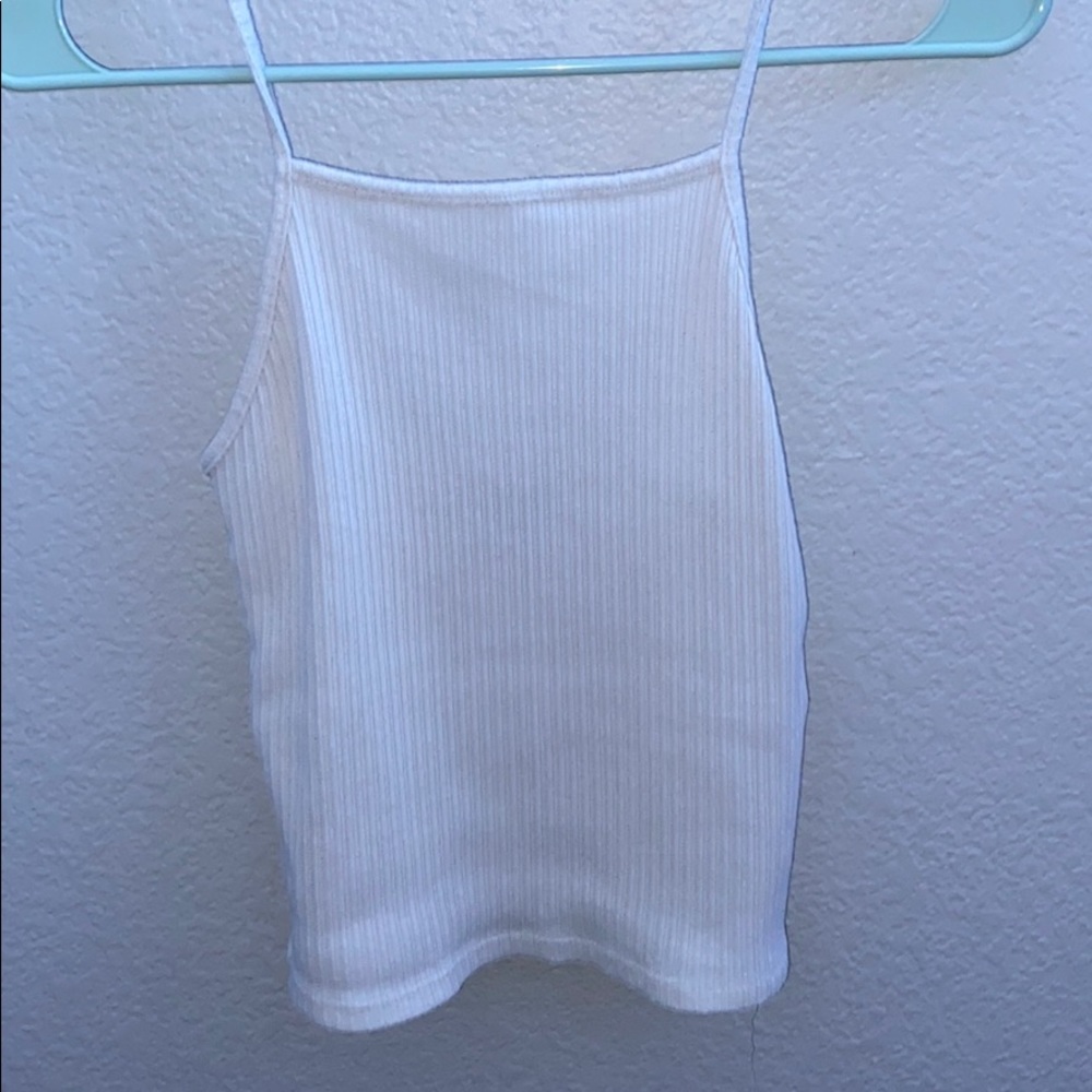 American Eagle White Tank